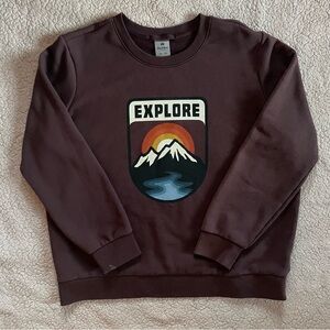 Wind River graphic crewneck
